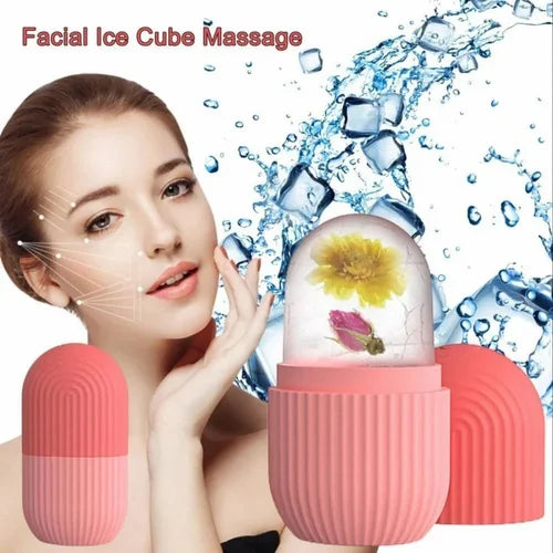 Facial Glow Silicon Ice Roller