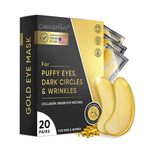 24K Gold Hydra_Lift Eye Mask Patches (20 Pairs)