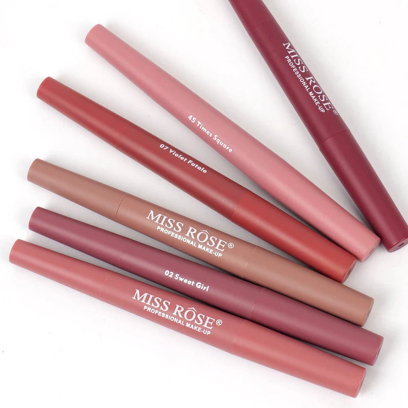 Miss Rose High Pigmented 2-in-1 Lipstick Plus Lipliner